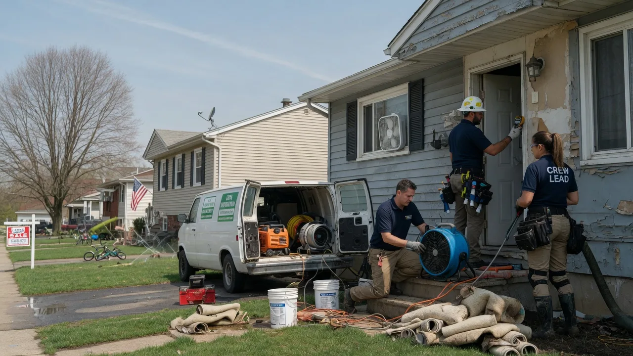 Flood Cleanup in Durand, IL near me